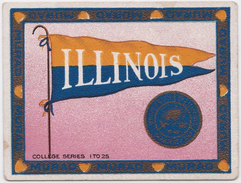 1910 T51 Murad Cigarettes - University of Illinois